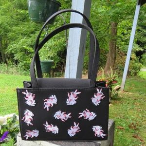 Black Bunny Rabbit Purse